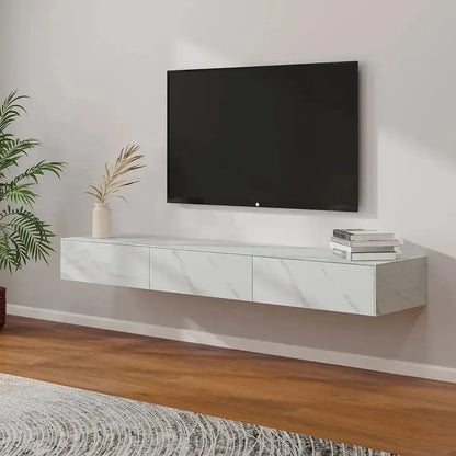Perfecta - Meuble TV-Maroc Design-Blanc-Maroc Design
