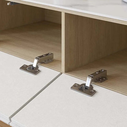Perfecta - Meuble TV-Maroc Design-Blanc-Maroc Design
