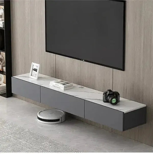 Perfecta - Meuble TV-Maroc Design-Blanc-Maroc Design