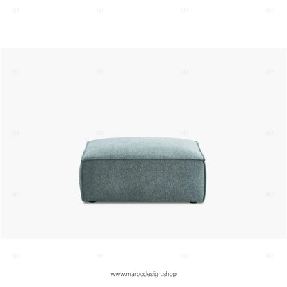 Pouf BOXTER - Élégance Moderne et Polyvalence-canapé, fauteil, pouf, meridienne-Maroc Design-Noir-Maroc Design