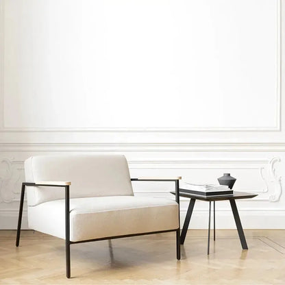 RYLAX – Confort et Élégance / chaise longue / fauteuil / Maroc Design-Maroc Design-Velour-Orange-Maroc Design
