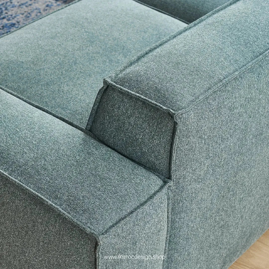 S / Canapé 2 Places / BOXTER / Élégance et Confort Éclatant pour Votre Salon-canapé, fauteil, pouf, meridienne-Maroc Design-Velour-Maroc Design