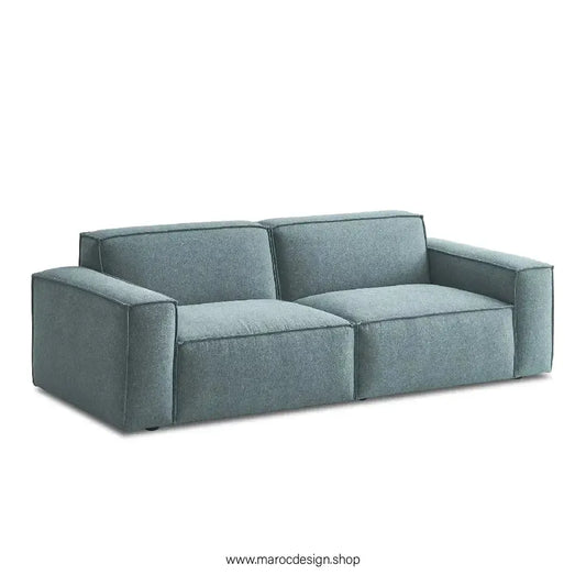 S / Canapé 2 Places / BOXTER / Élégance et Confort Éclatant pour Votre Salon-canapé, fauteil, pouf, meridienne-Maroc Design-Velour-Maroc Design