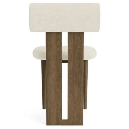 SKY - Chaises de salle à manger / style / confort / look élégant / By Maroc Design-Maroc Design-Blanc Cassé-Velours-Maroc Design