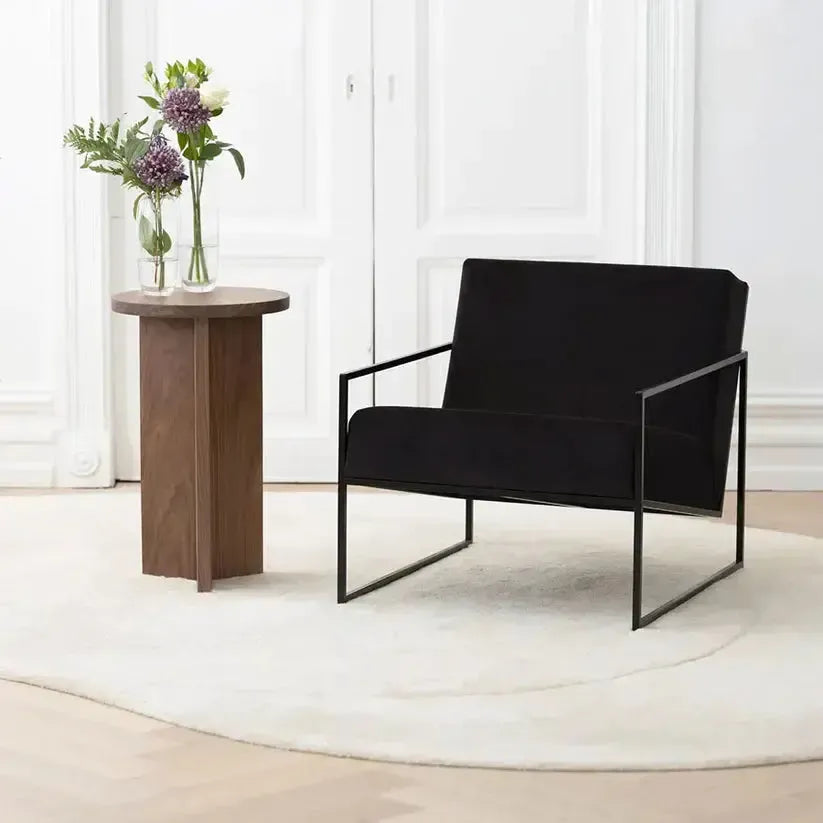 SLIM LINE - Fauteuil et Chaise / minimalisme / scandinave / intemporel / Maroc Design-Maroc Design-Blanc-Maroc Design