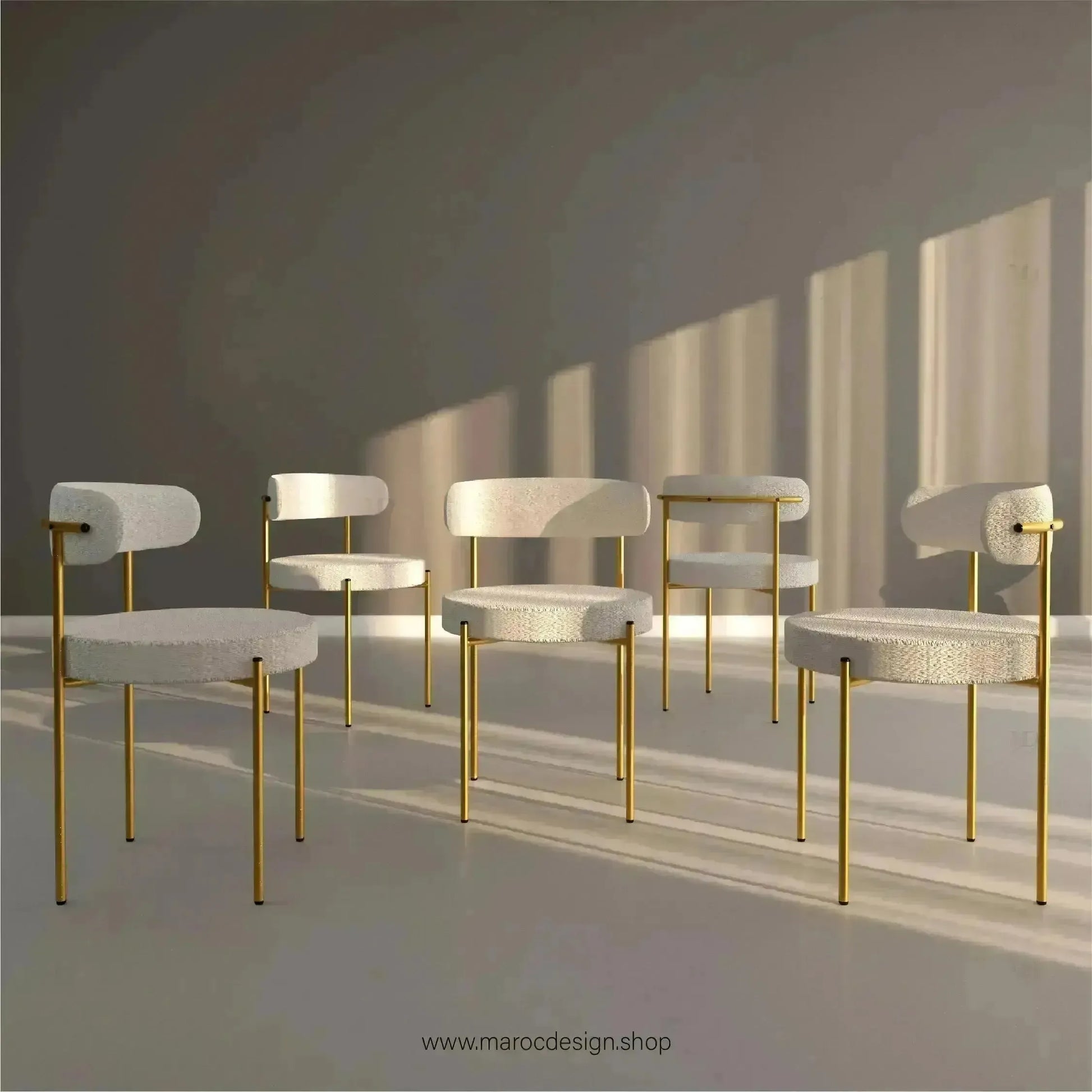 Table à Manger CARTIER 6 Places / Élégance Moderne / Collection PRESTIGIA-Table à Manger-Maroc Design-Maroc Design