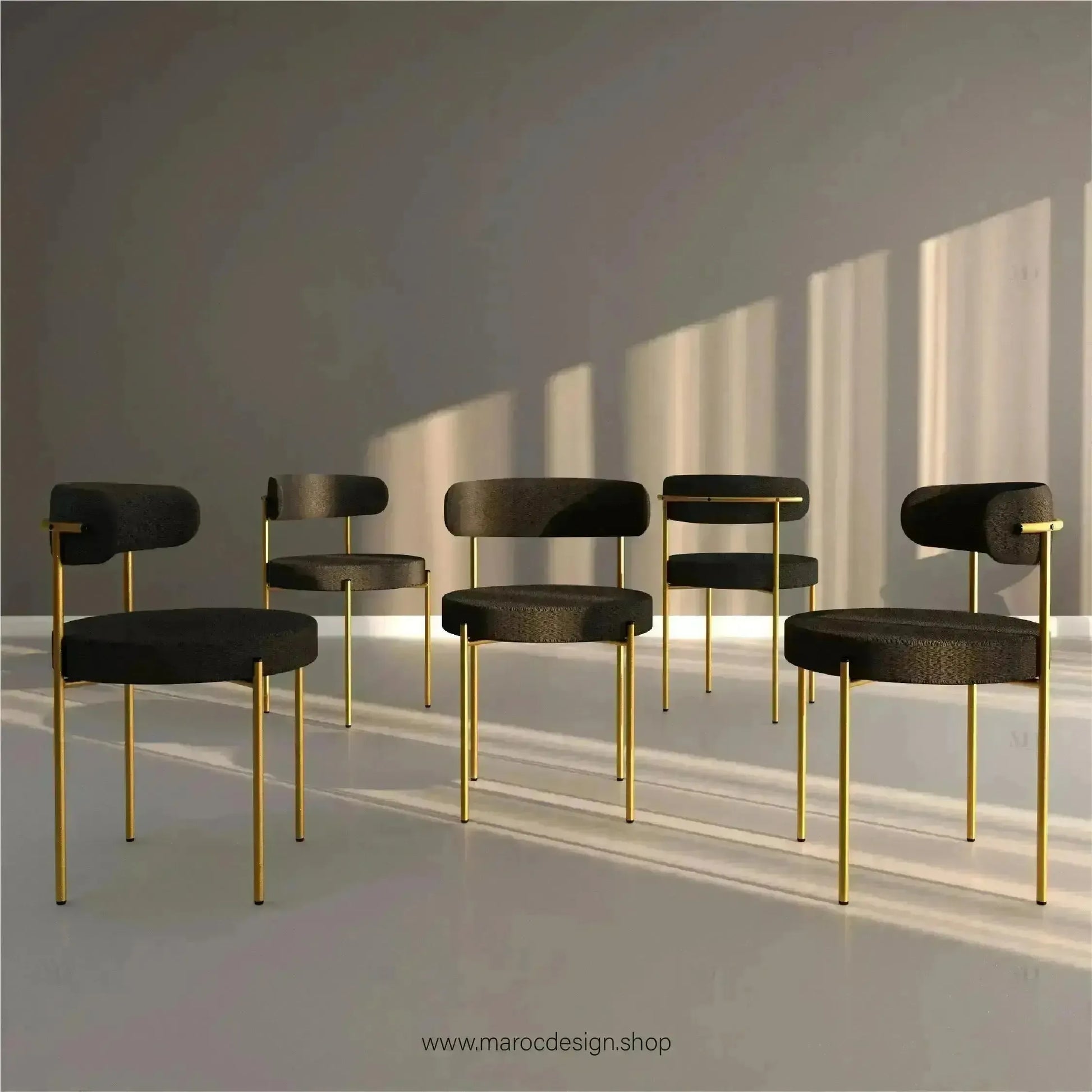 Table à Manger CARTIER 6 Places / Élégance Moderne / Collection PRESTIGIA-Table à Manger-Maroc Design-Maroc Design