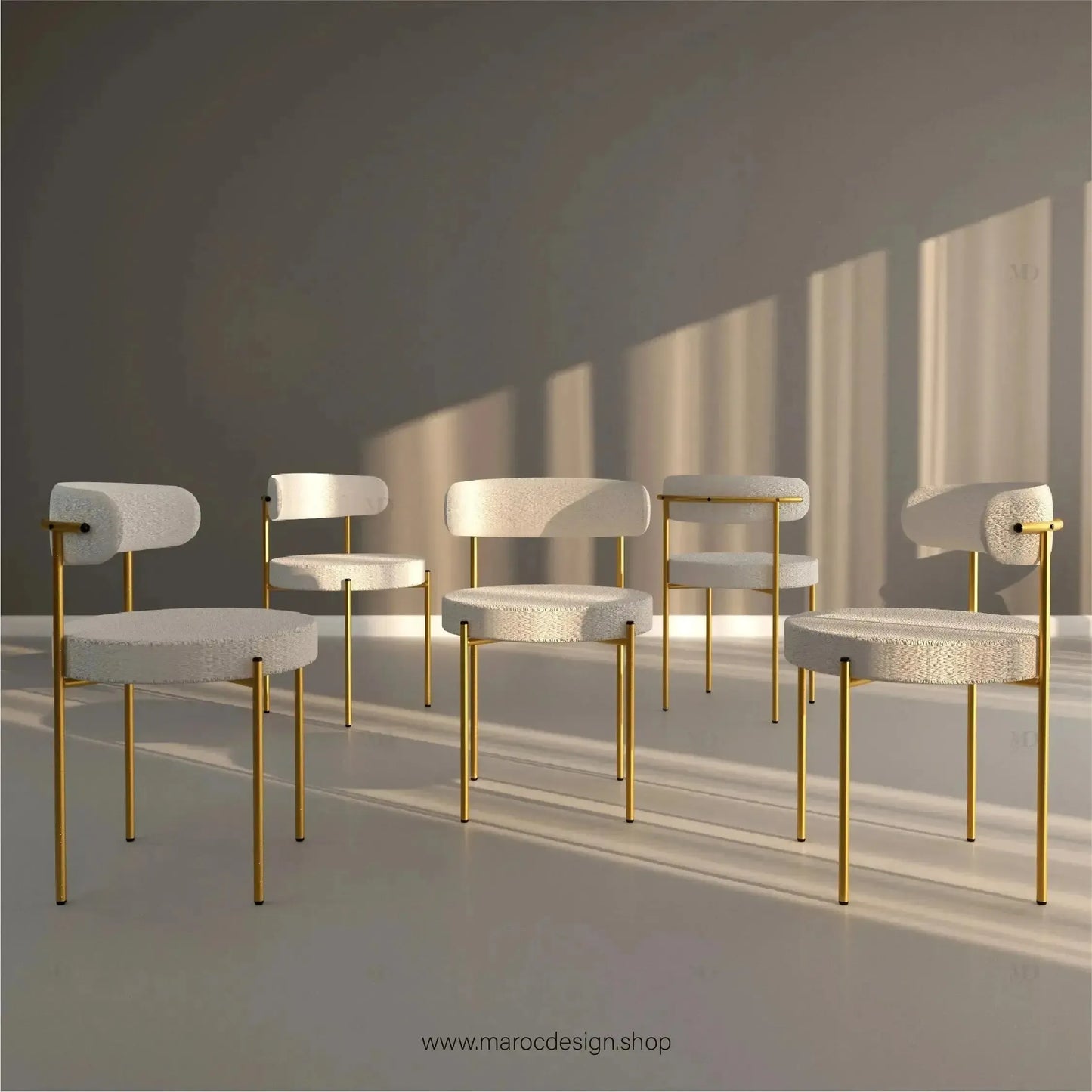Table à Manger SAPHIR 8 Places / Élégance Moderne / Collection PRESTIGIA-Table à Manger-Maroc Design-Maroc Design