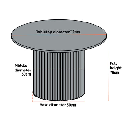 PANDA Table à Manger – Élégance et Modernité pour Votre Intérieur