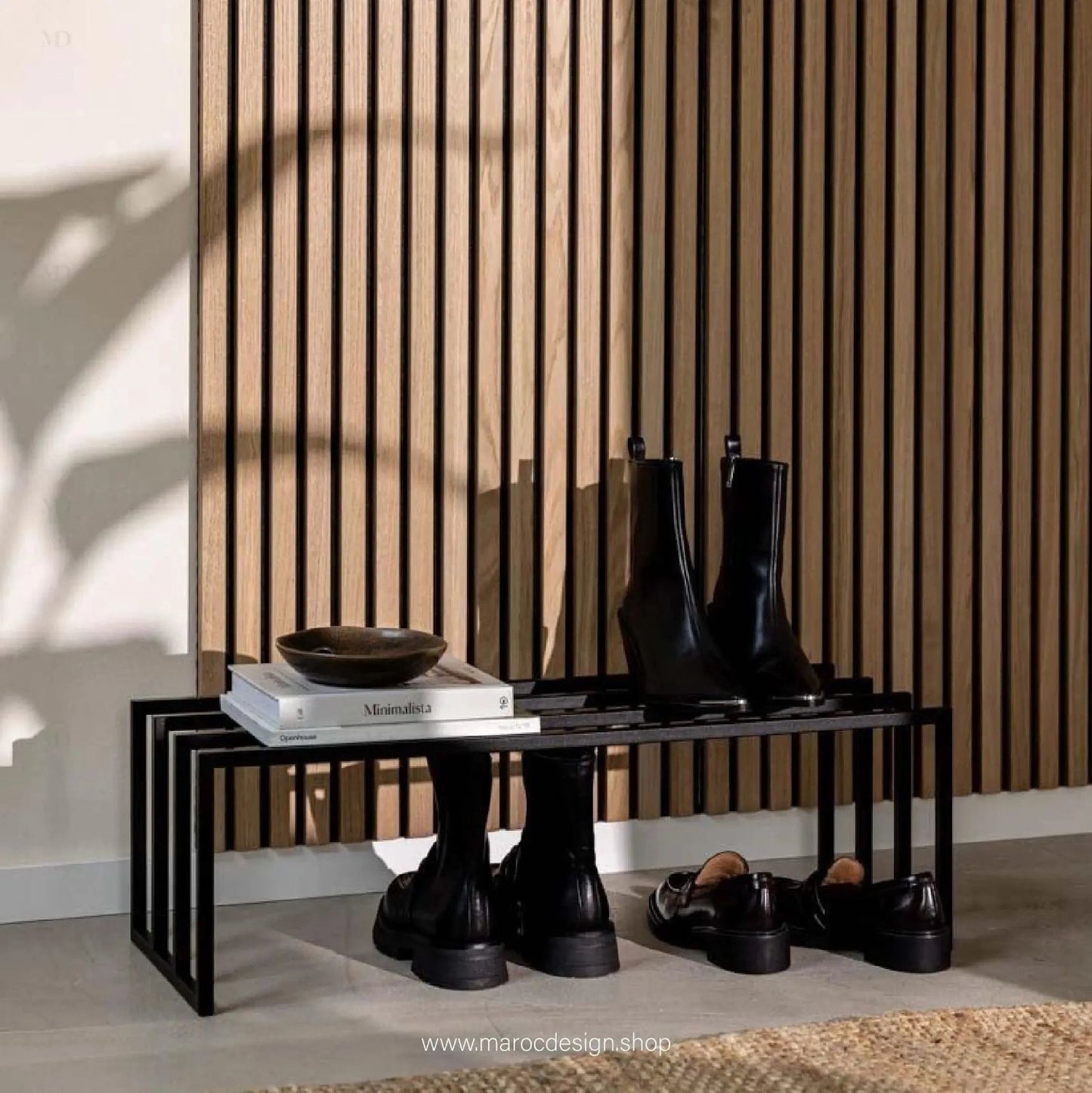Etagere a chaussures BAVIO entree - Maroc Design