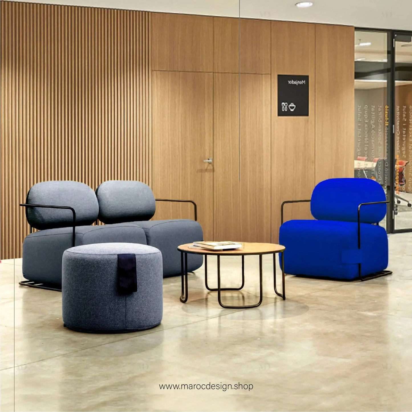 KANO Fauteuil Individuel Pour Maison et espace professionnel