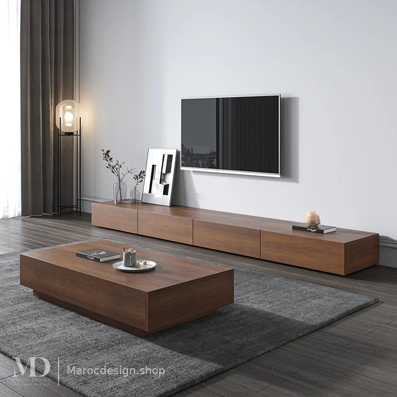 Ensemble TV ORA, table basse assortie – Maroc Design