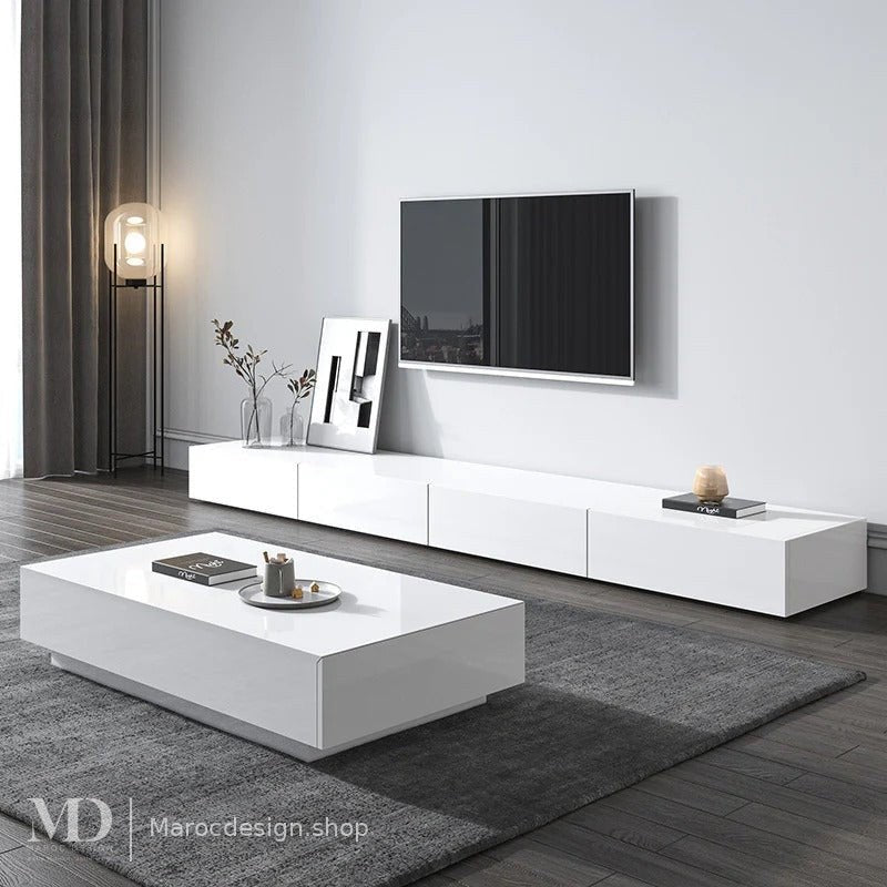 Ensemble TV ORA, salon harmonieux – Maroc Design Casablanca