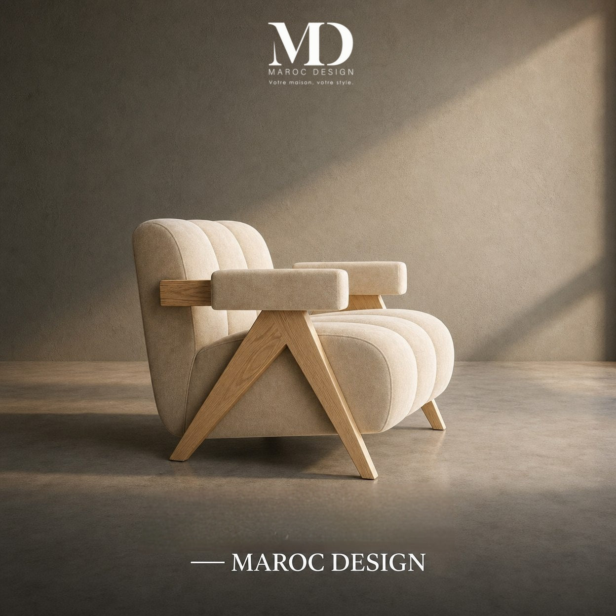 MAGISTIC - Fauteuil relaxant / Élégance et Détente par Maroc Design