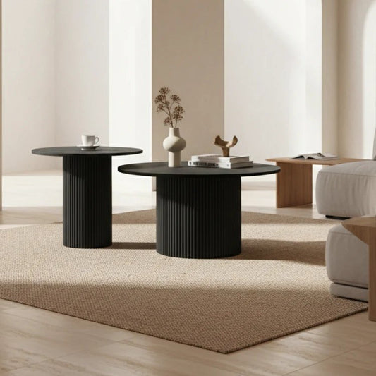 Duo de tables basses gigognes MIRAL — Maroc Design
