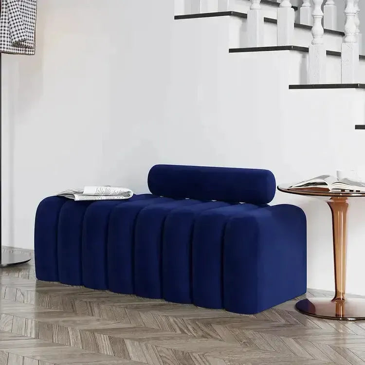 MODENA Banc Canapé / Découvrez le Charme et le Confort / By Maroc Design-Maroc Design-Blue-120x45x60cm-Maroc Design