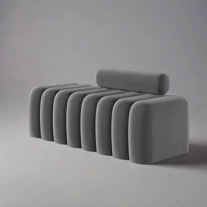 MODENA Banc Canapé / Découvrez le Charme et le Confort / By Maroc Design-Maroc Design-Noir & Blanc-120x45x60cm-Maroc Design