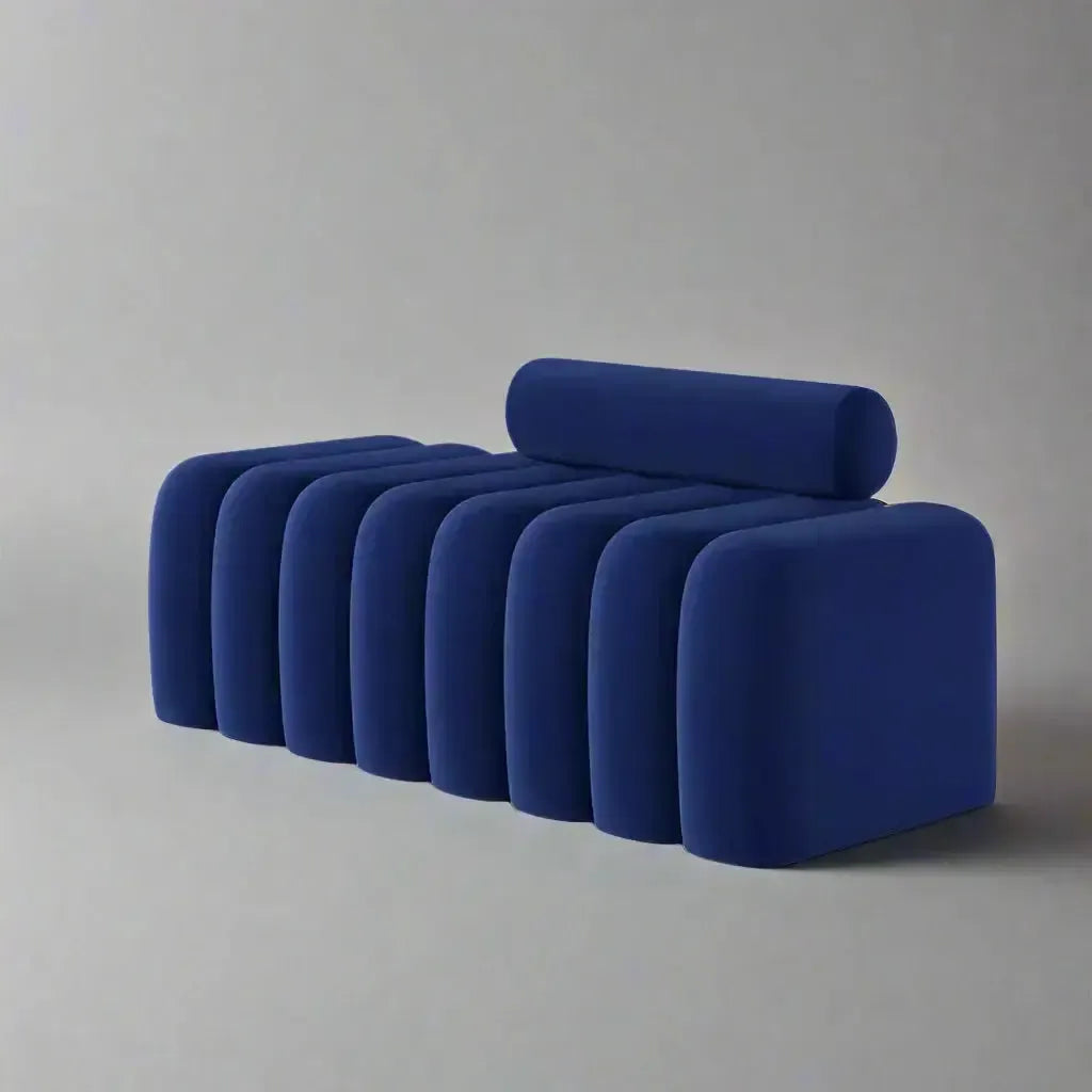 MODENA Banc Canapé / Découvrez le Charme et le Confort / By Maroc Design-Maroc Design-Noir & Blanc-120x45x60cm-Maroc Design