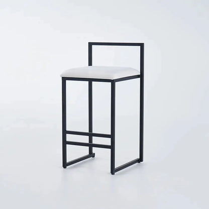 Girona - Tabouret de bar moderne en velours